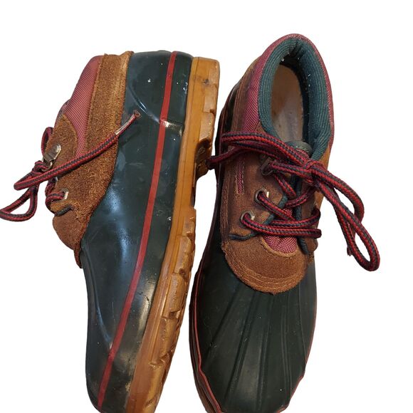 G.H. Bass & Co Women’s 8M Duck Boots Rubber Outdoor Shoes Rugged Rustic - Picture 9 of 15